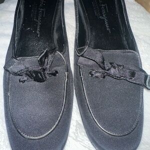 Salvatore Ferragamo Women’s Black Mules, Size 8.5 4A